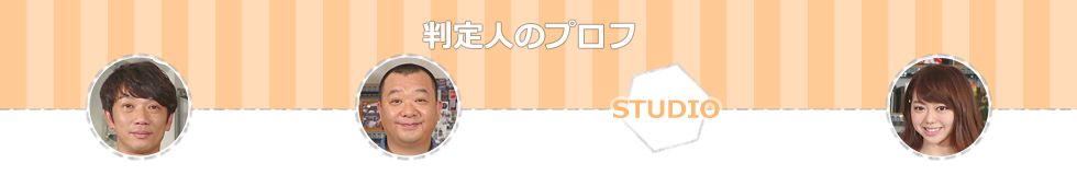 判定人のプロフ